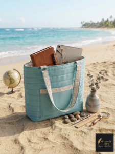 Quilted Traveling Type Bag