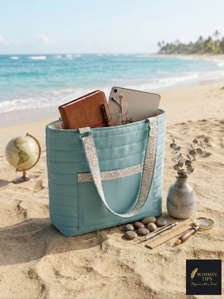 Quilted Traveling Type Bag