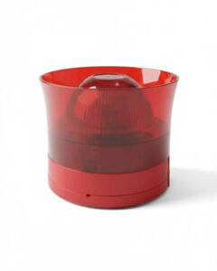 agni fire alarm sounder cum strobe red 1