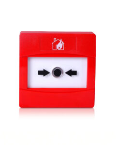 agni veiga intelligent addressable manual call point front view